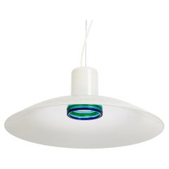 Stupefacente lampada a sospensione di Murano disegnata da Carlo Nason per Kalmar, anni '1980