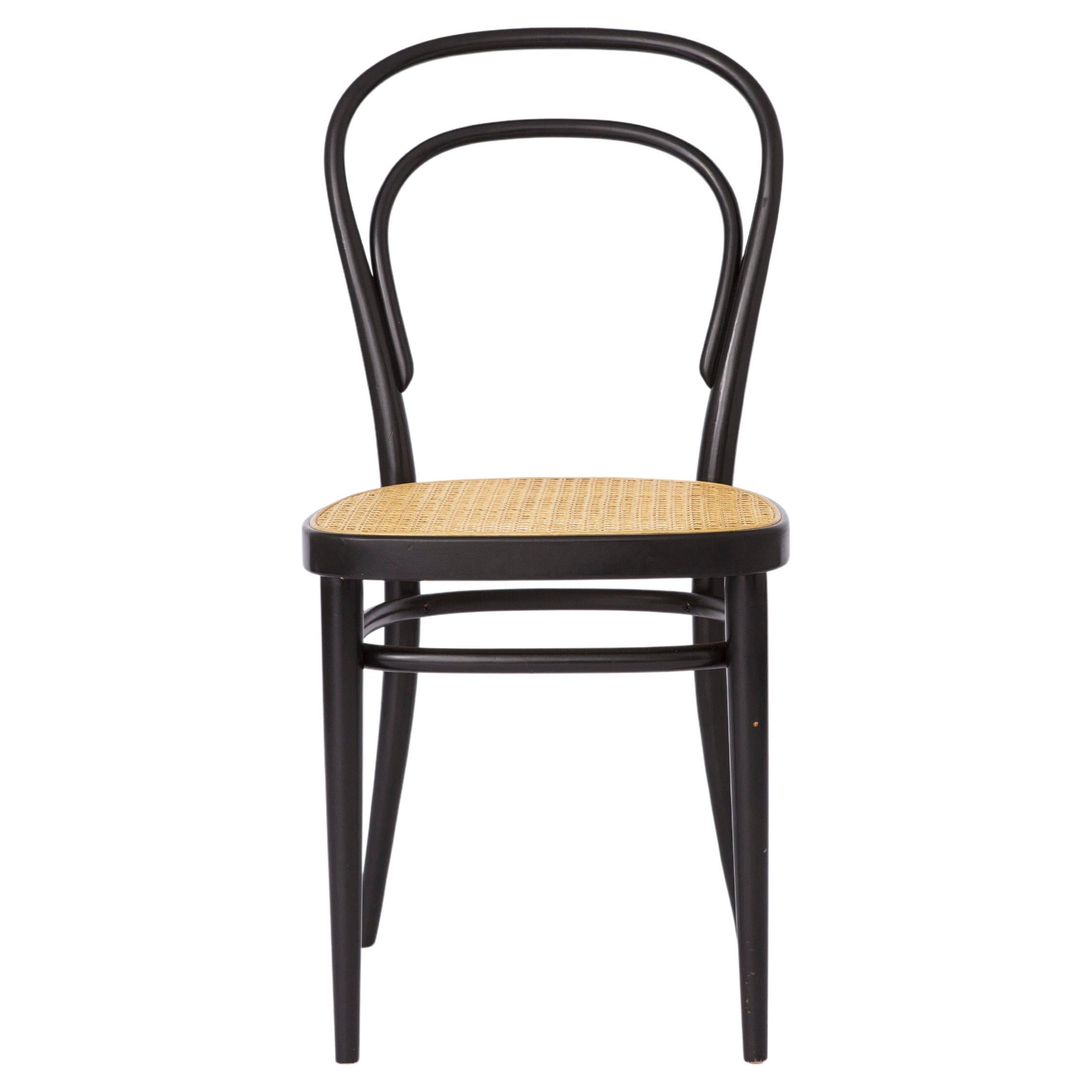 1 of 2 Thonet Dining Chair #214, Bentwood, Vintage, Austria For Sale