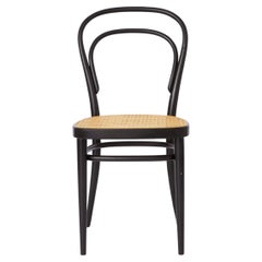 1 de 2 chaises de salle à manger Thonet #214, bois cintré, vintage, Autriche