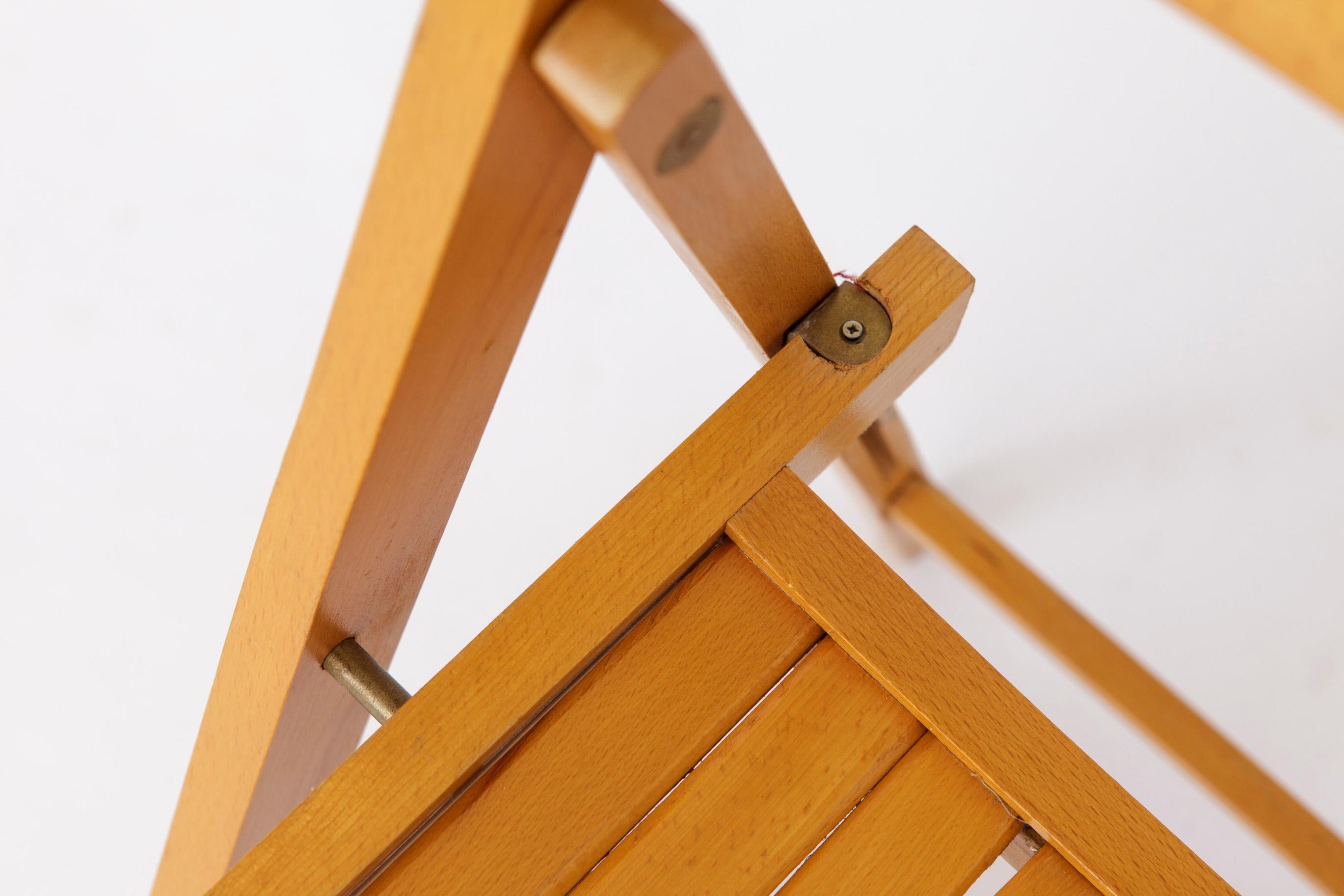 Lucidato 1 of 2 Sedia Foldes vintage anni '70 di CTC Holland in vendita