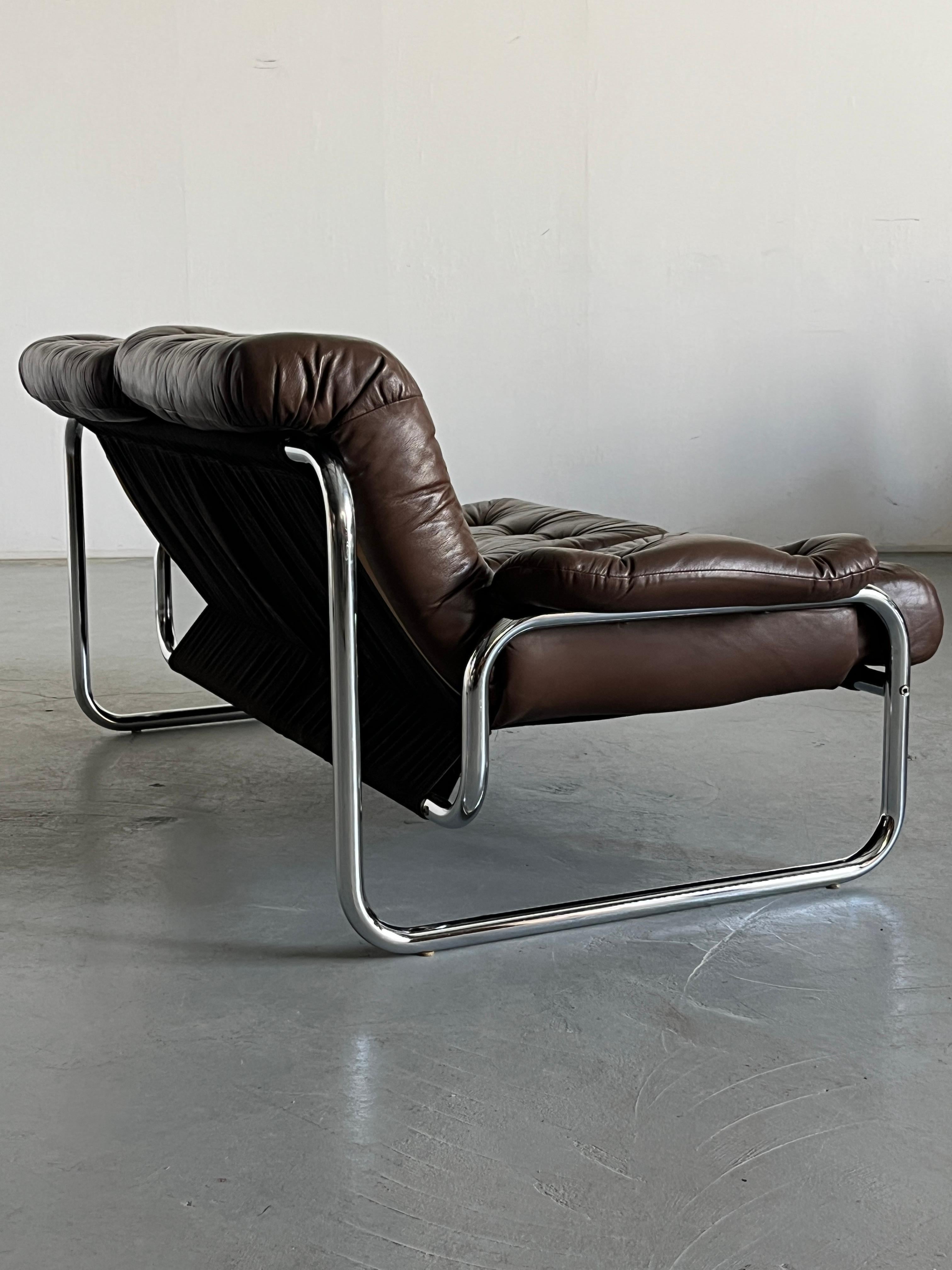 Fin du 20e siècle 1 de 2 Canapés Vintage Ikea 'Borkum' par Johan Bertil Häggström, 1970 Suède en vente