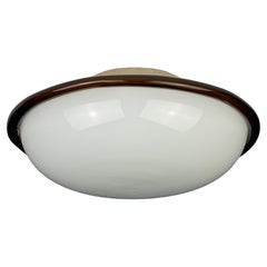 1 de 2 Plafón o aplique vintage de cristal de murano Italia años 80