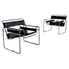 1 of 2 Used 'Wassily' B3 Armchairs by Marcel Breuer, 1970s Replica