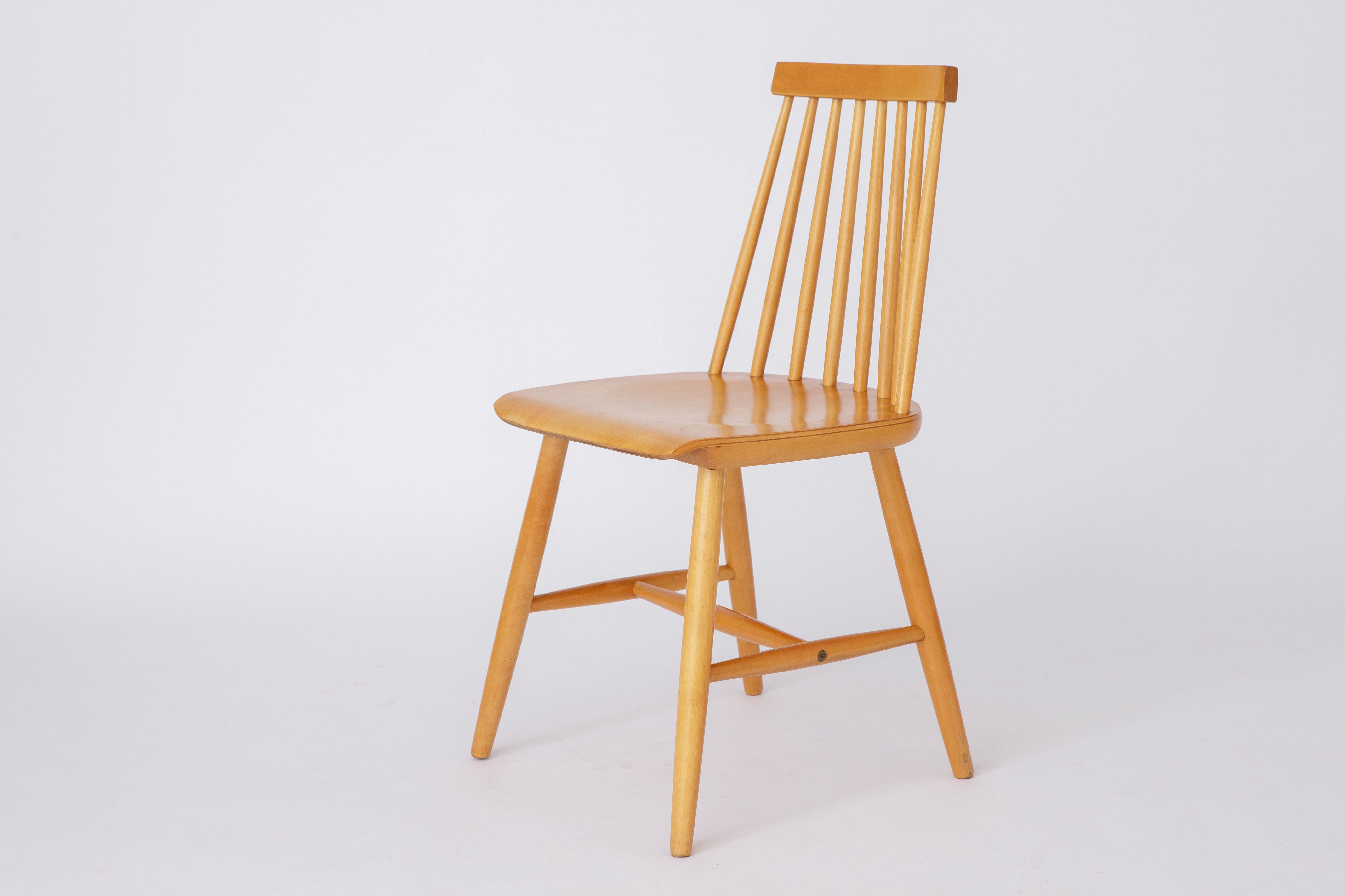 Suédois 1 de 2 Chaise de salle à manger 