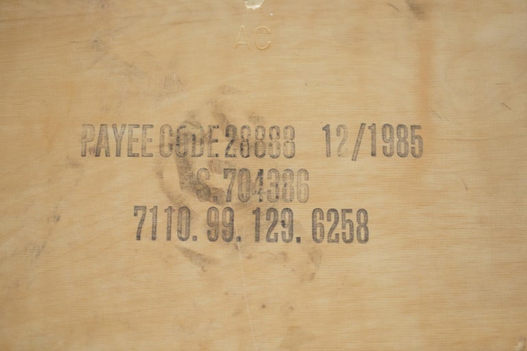 1 of 20 British Military Army Stacking Desk Tables Full Sized Stainless ...