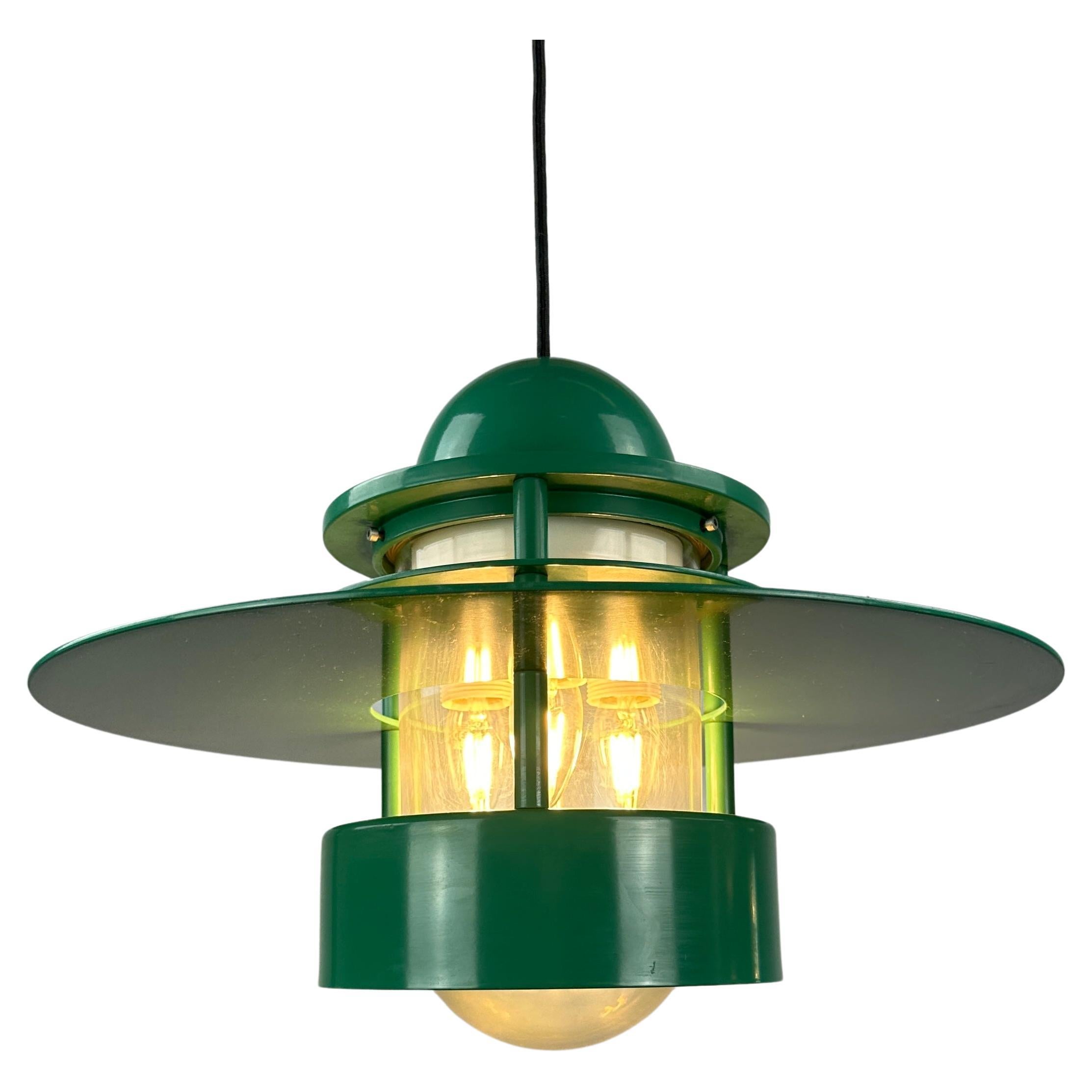 1 of 20 Louis Poulsen green pendant light Orbiter XL by Jens Møller Jensen For Sale