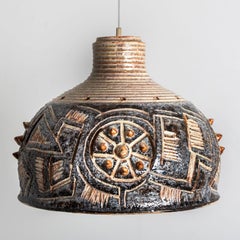 1 de 3 Lights en céramique Brown, Danemark, 1970