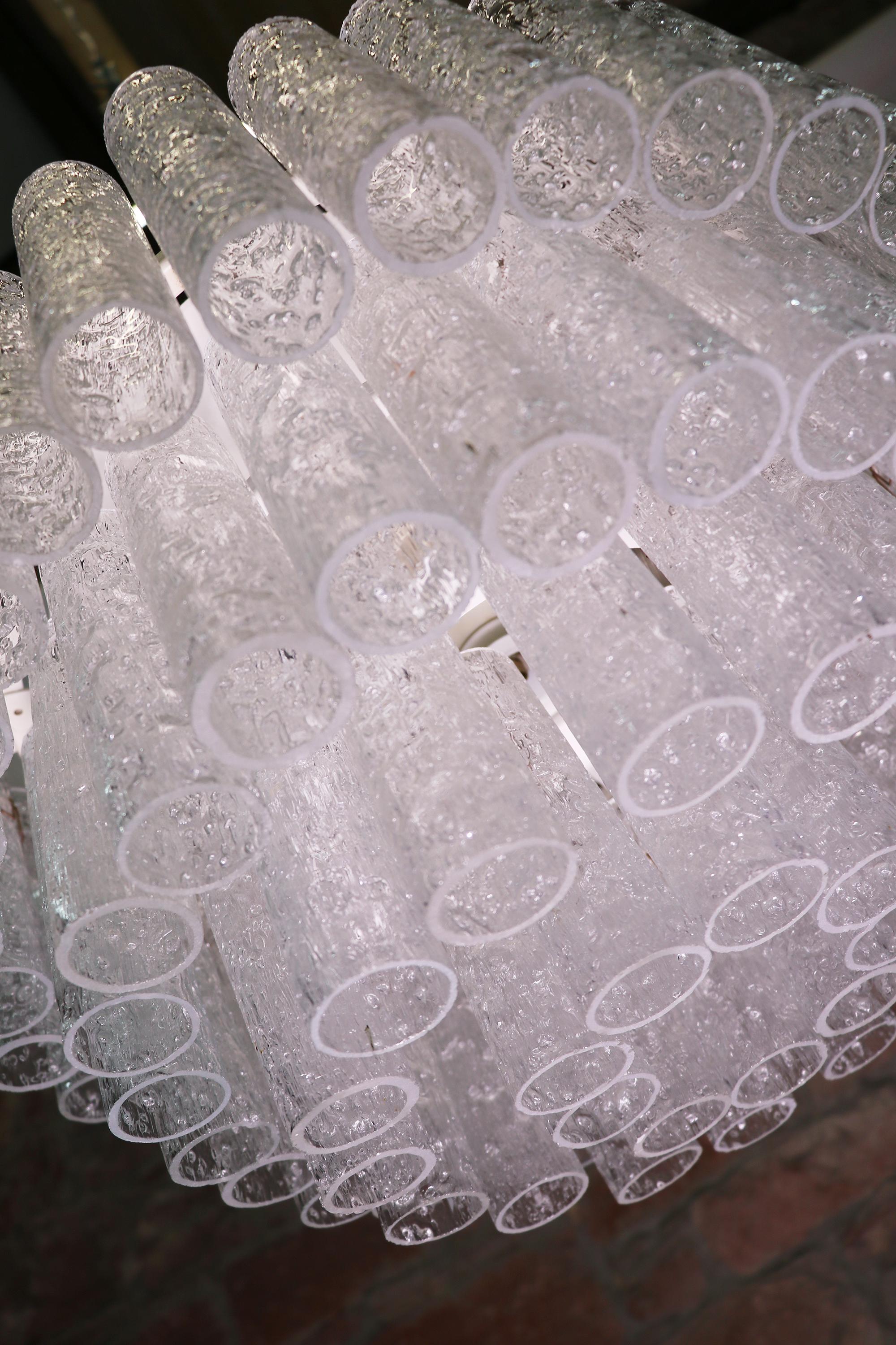 1 de 3 tubes en verre de Murano à glace encastrés à quatre niveaux Doria 20 pouces, années 1960 en vente 6