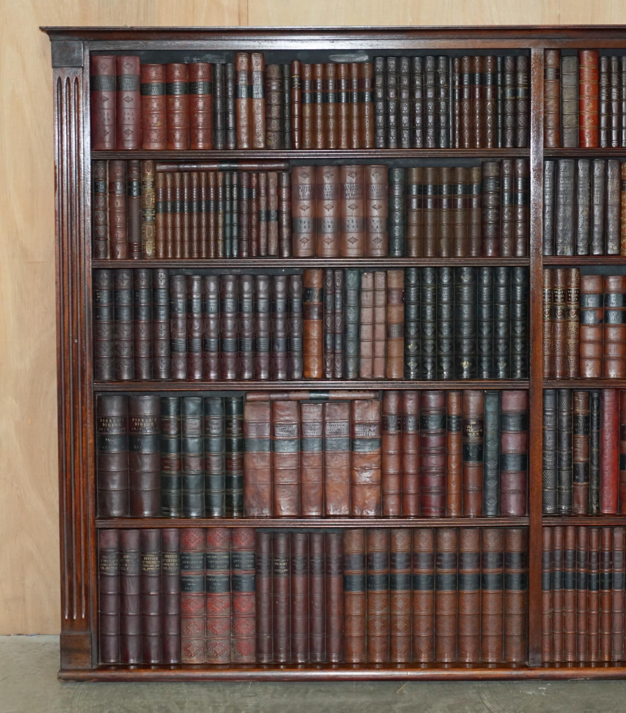 Royal House Antiques

Royal House Antiques is delighted to offer for sale 1 of 3 fully restored, super collectable Faux Library Book wall panels with leather bound books

Please note the delivery fee listed is just a guide, it covers within the M25