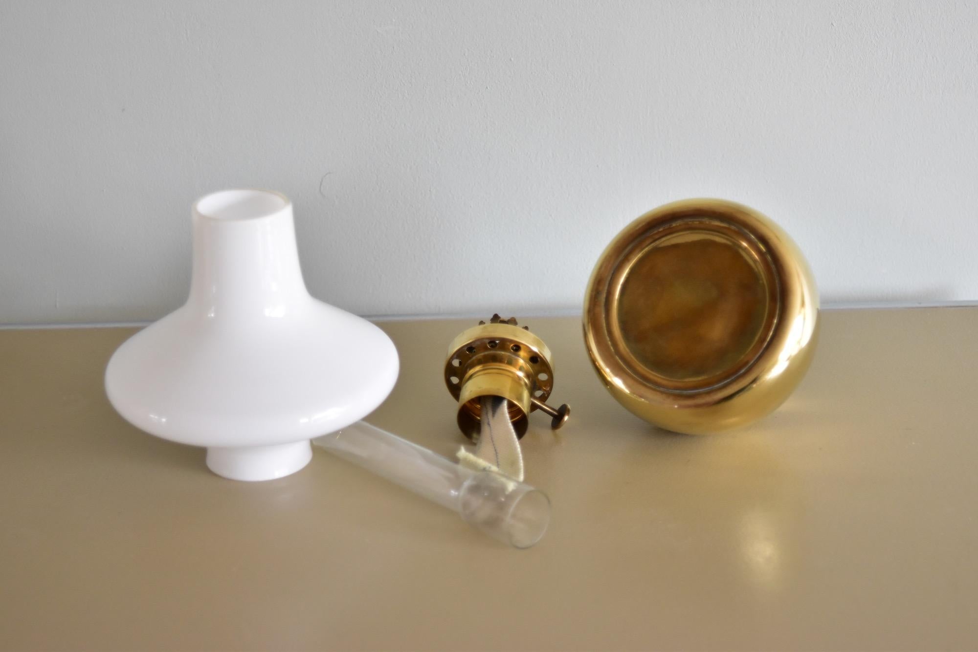 1 of 3 Henning Koppel Petronella Oil Lamp by Louis Poulsen, Denmark 3