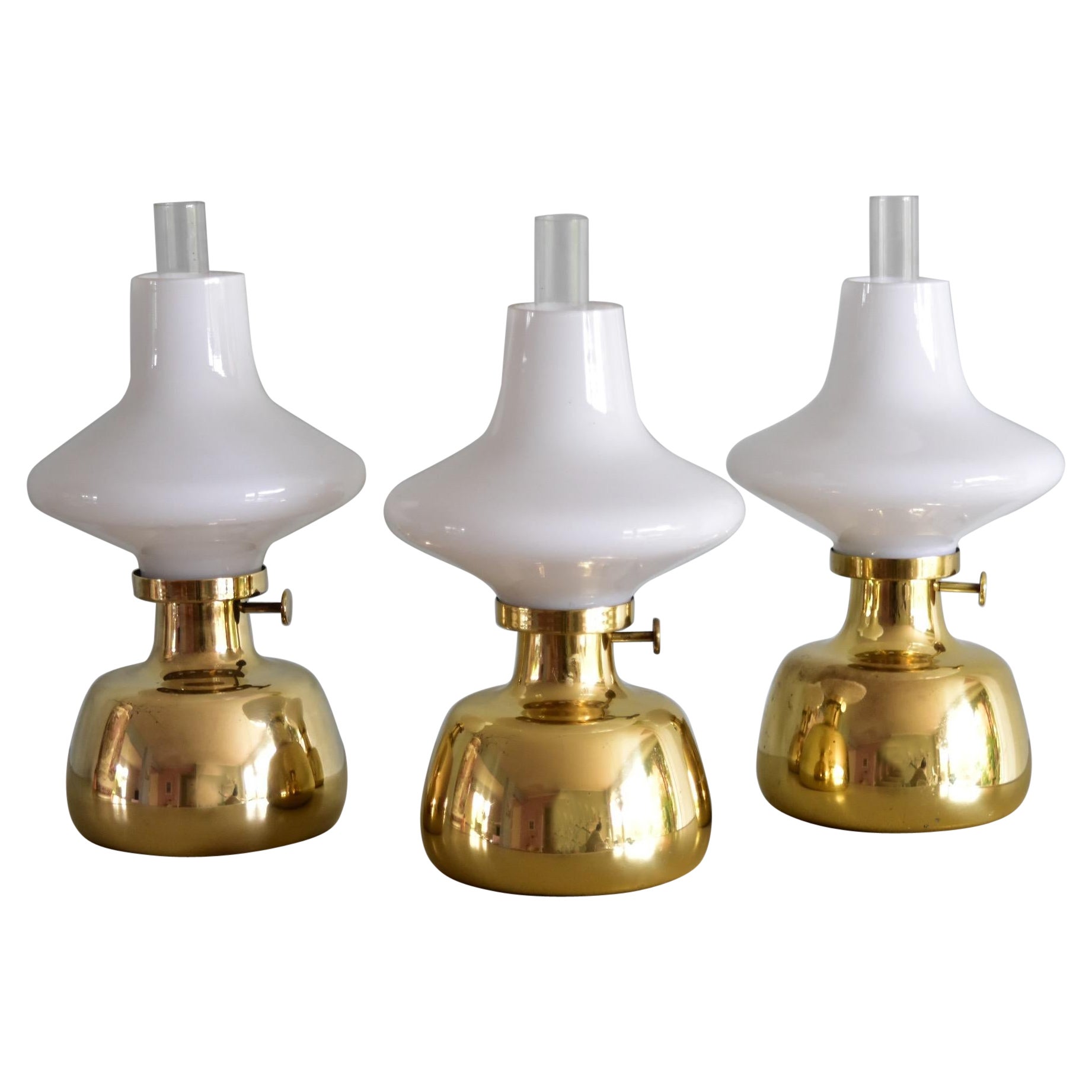 1 of 3 Henning Koppel Petronella Oil Lamp by Louis Poulsen, Denmark