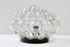 1 of 3 Limburg Large Vintage Helena Tynell Smoked Bubble Glass Flushmount Lights