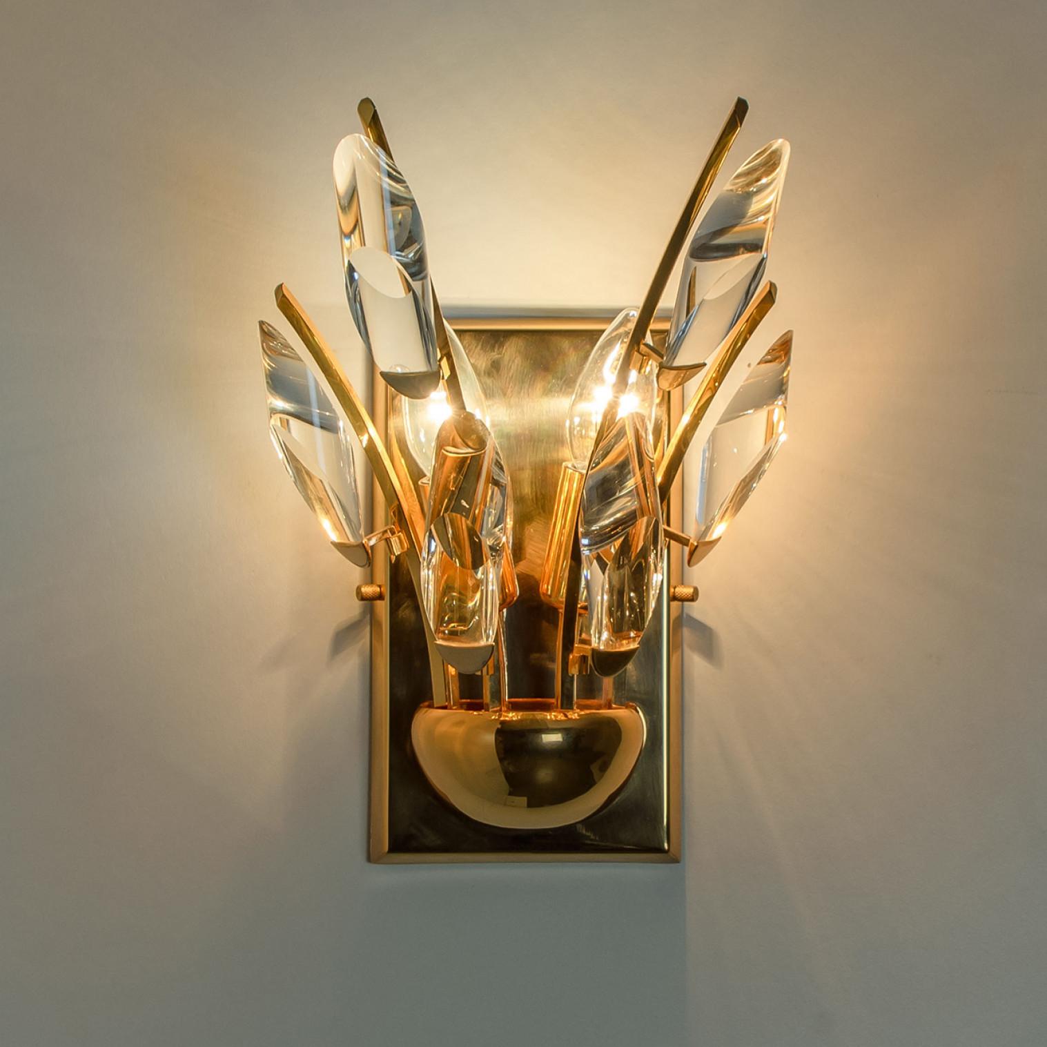 1 de 3 de Candelabros de latón dorado, Stilkronen, 1975 Latón en venta