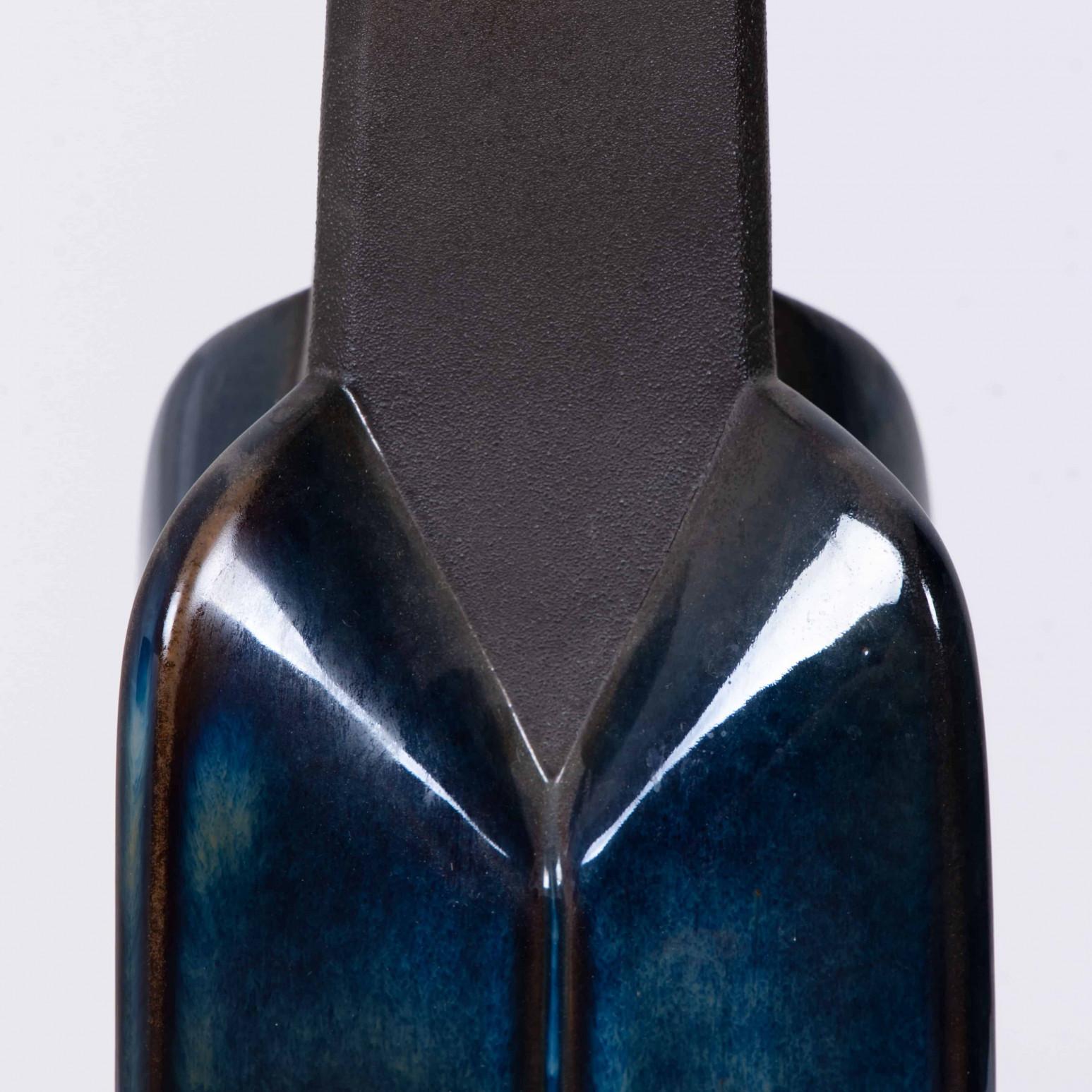 1 of 3 of Soholm Table Lamps with New Silk Custom Made Lampshades René Houben 19 For Sale 5