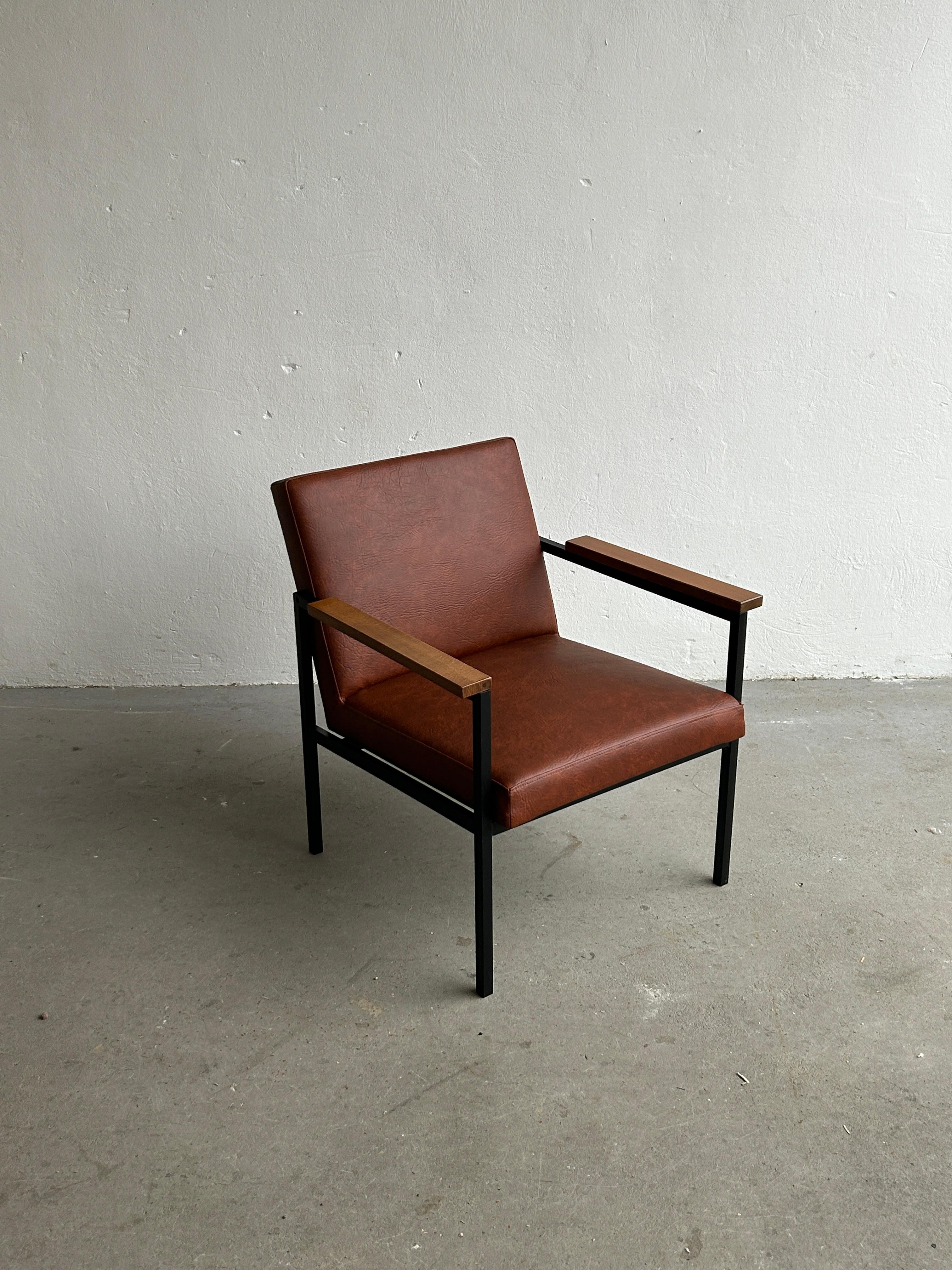 Slovenian 1 of 3 Original Vintage Mid-Century Modern Armchair, Niko Kralj for Stol Kamnik