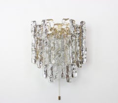 1 of 3 Pairs of Large Kalmar Sconces Wall Lights, Austria, 1960s