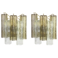 1 of 3 Pairs of Large Kalmar Sconces Wall Lights, Austria, 1960s