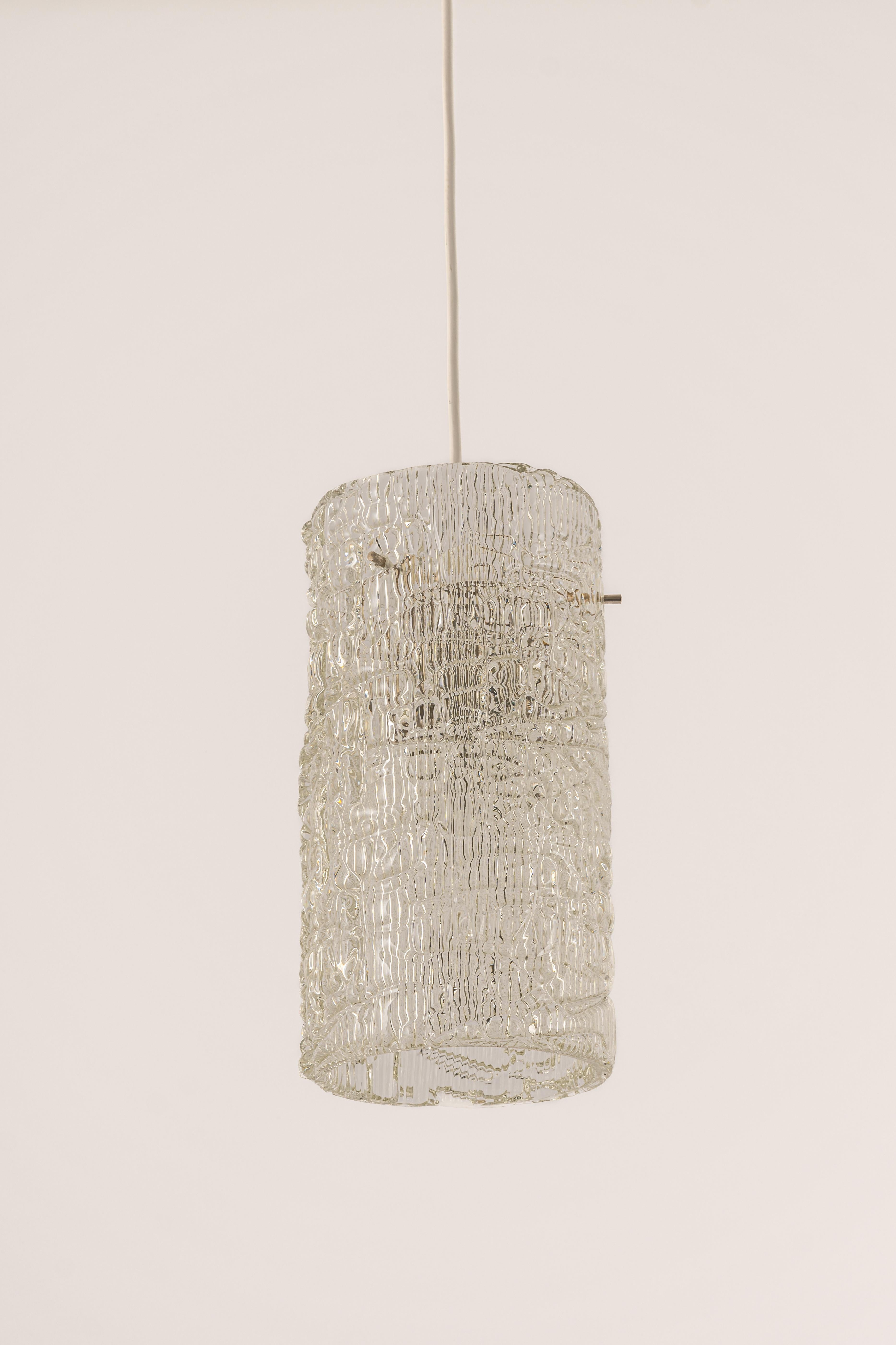 Murano Glass 1 of 3 Petite Murano Pendant Lights by Kalmar, 1960s