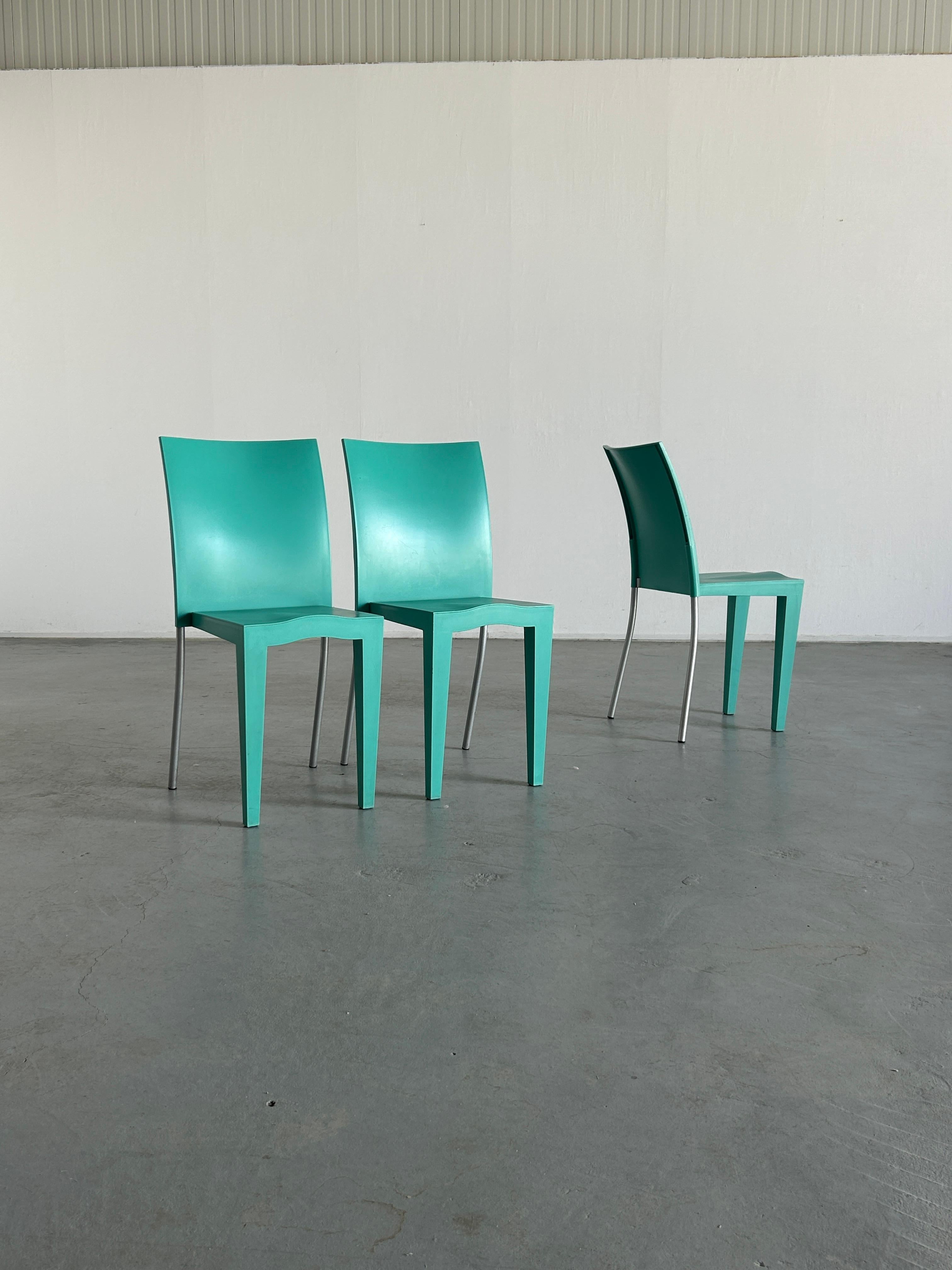 Italian  1 of 3 Postmodern 'Miss Global' Chairs, Philippe Starck for Kartell, 90s Italy For Sale