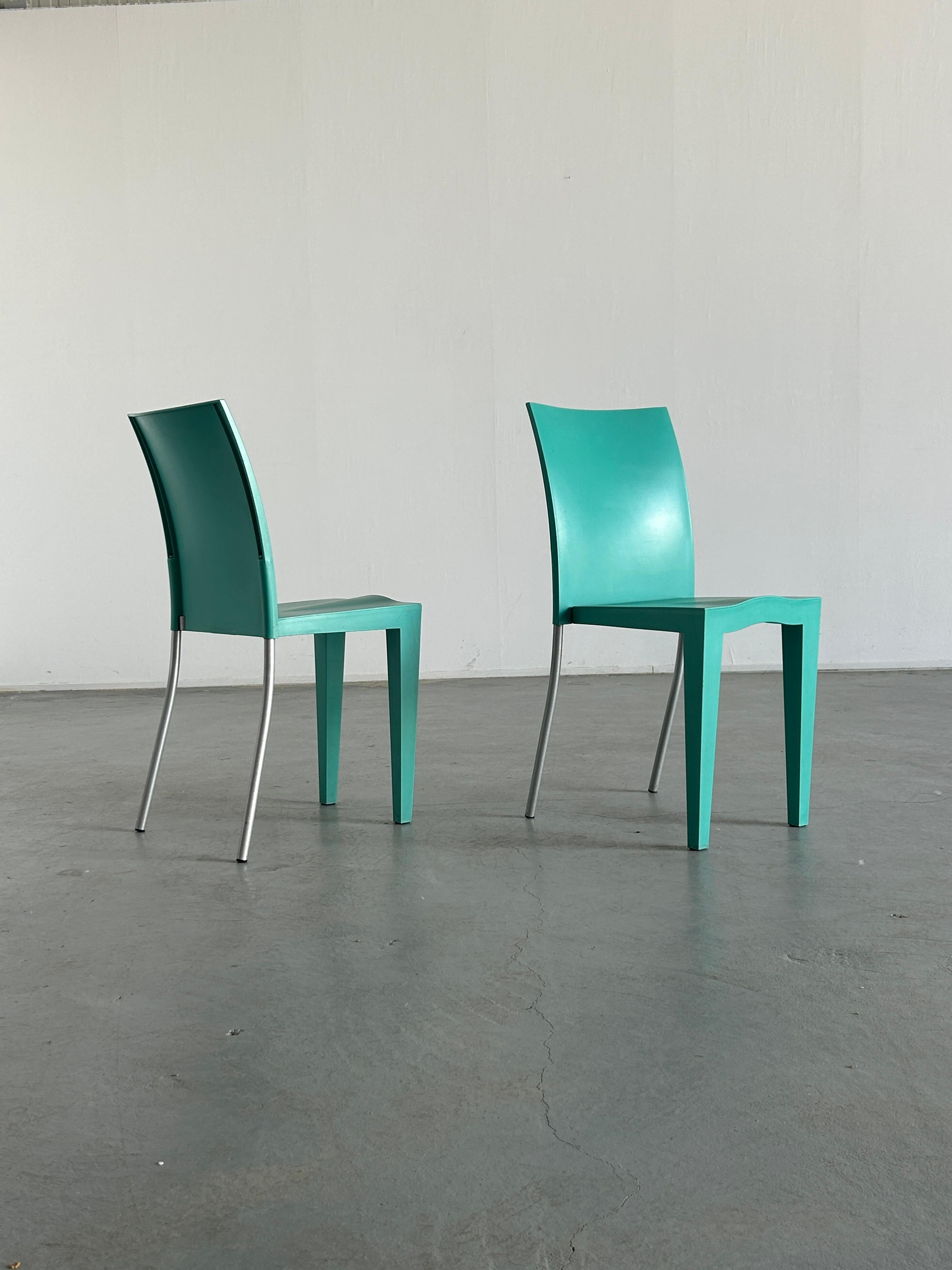Late 20th Century  1 of 3 Postmodern 'Miss Global' Chairs, Philippe Starck for Kartell, 90s Italy For Sale