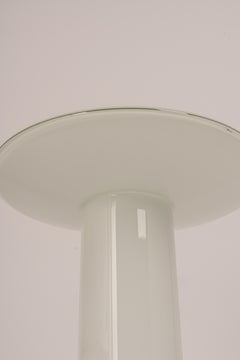 1 of 3 Wonderful Glass Mushroom Table Lamps by Peill & Putzler, Germany, 1970s