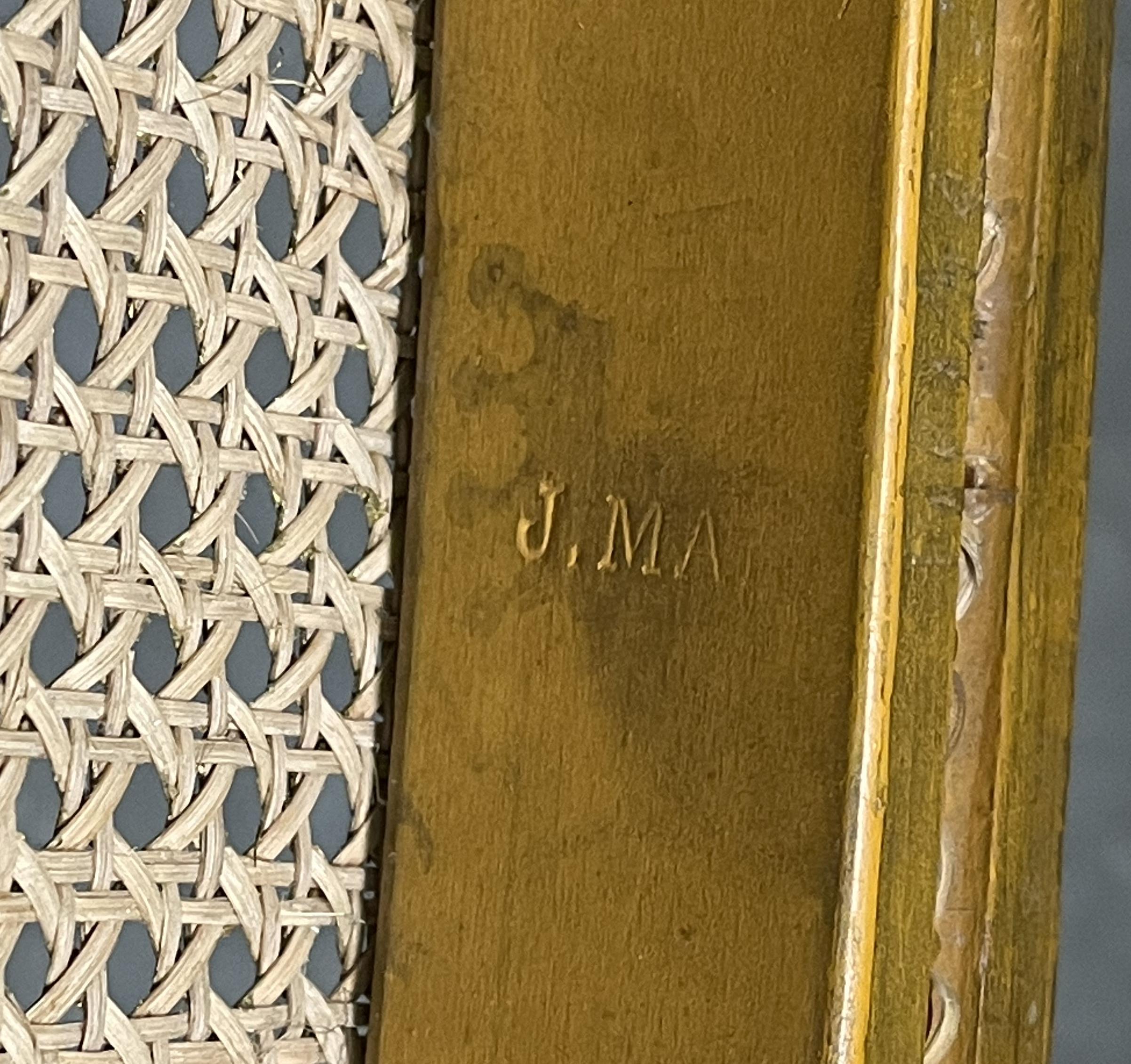 1 de 30 Sillas antiguas de madera dorada Bergere Banque de la Casa Spencer de la familia de Lady Diana en venta 10