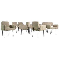 1 of 18 Dining Room Chairs, Nathan Lindberg Teddy Fur, Sheepskin Armchairs 