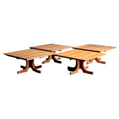 1 of 4 Architectural Italian Coffee Tables, 1960s