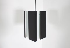 1 di 4 Ciondoli in metallo bianco e nero di Jan Hoogervorst per ANVIA, anni '60