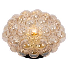 1 of 4 Bubble Glass Flushmounts by Helena Tynell, Limburg, Germany, 1970s