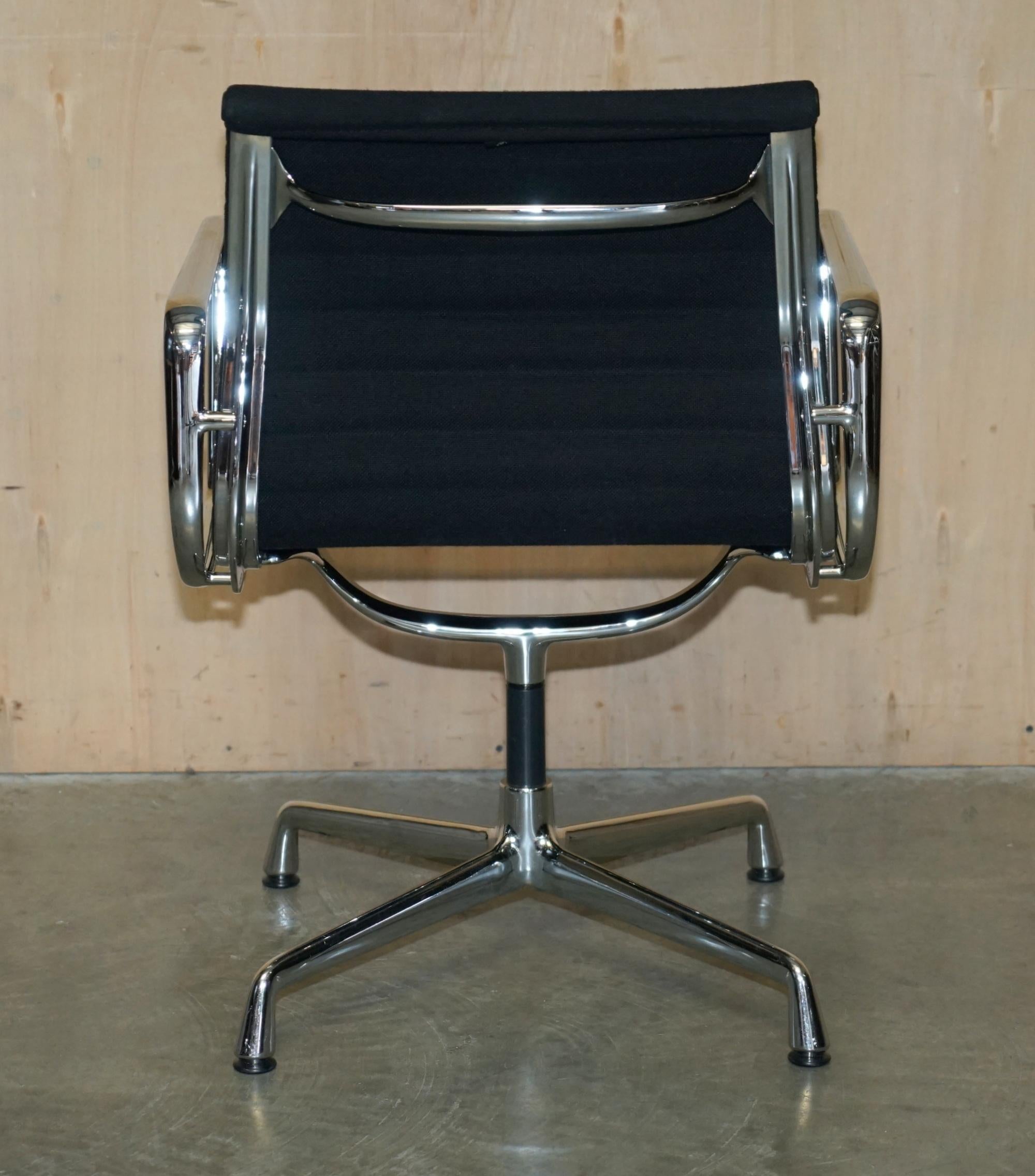 1 OF 4 CHARLES & RAY VITRA EAMES EA108 HOPSAK SWIVEL OFFiCE ARMCHAIRS For Sale 8