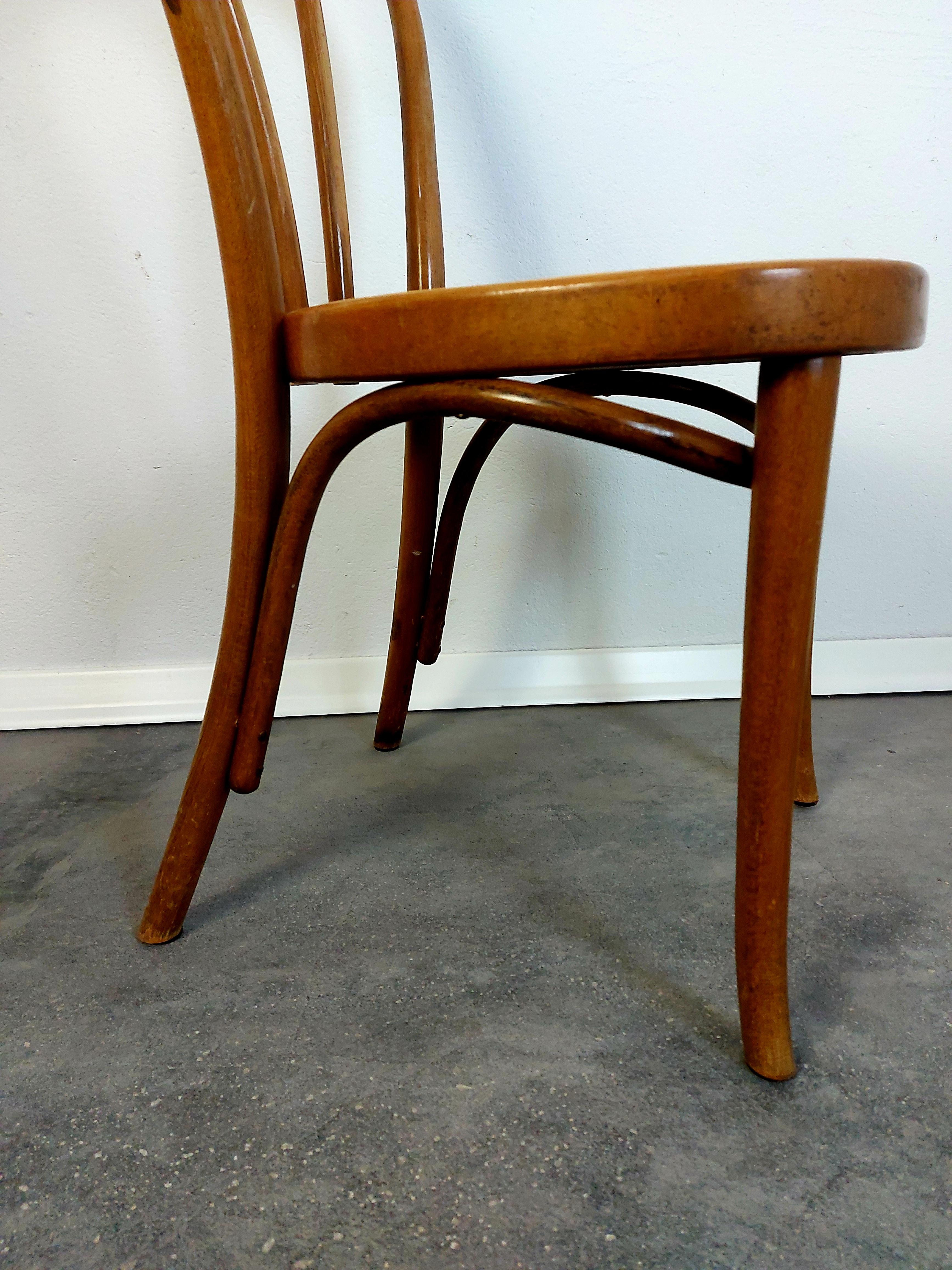 1 of 4, Dining chair, Bentwood cane, No. 18, 1960s 4