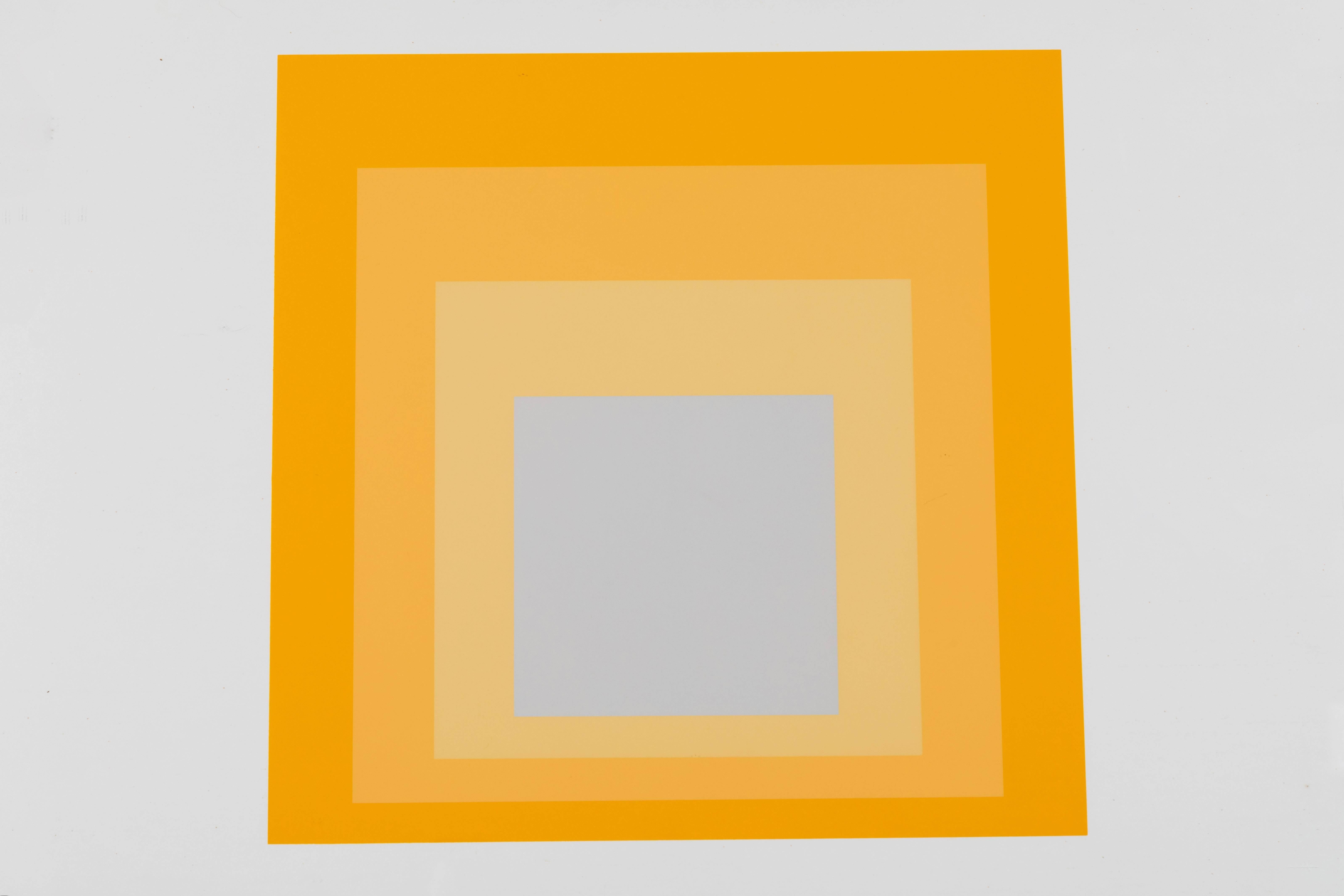 1 of 4 Folio Prints from Formulation Articulation by Josef Albers 3