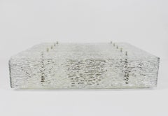 1 de 4 Enorme empotrable de cristal Kalmar Ice, Austria, años 60