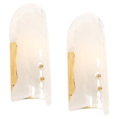 1 of 4 Kalmar Murano Glass Sconces Wall Lights, Austria, 1960s