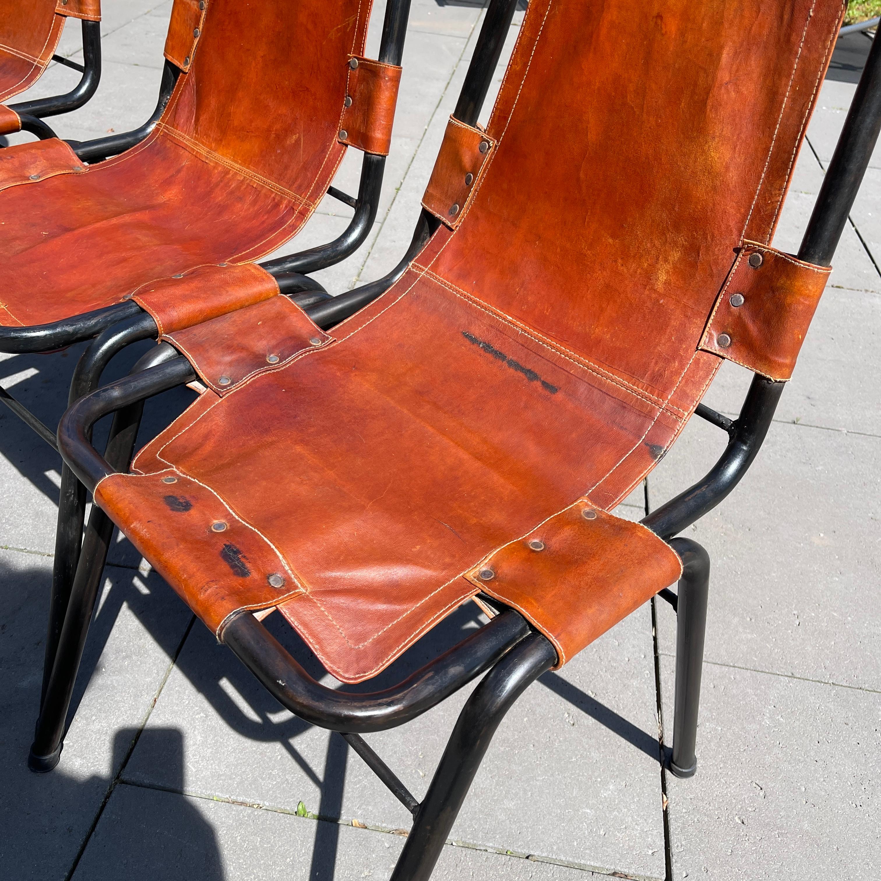 1 des 4 chaises Les Arcs de Dal Vera sélectionnées par Charlotte Perriand, années 1960 en vente 6