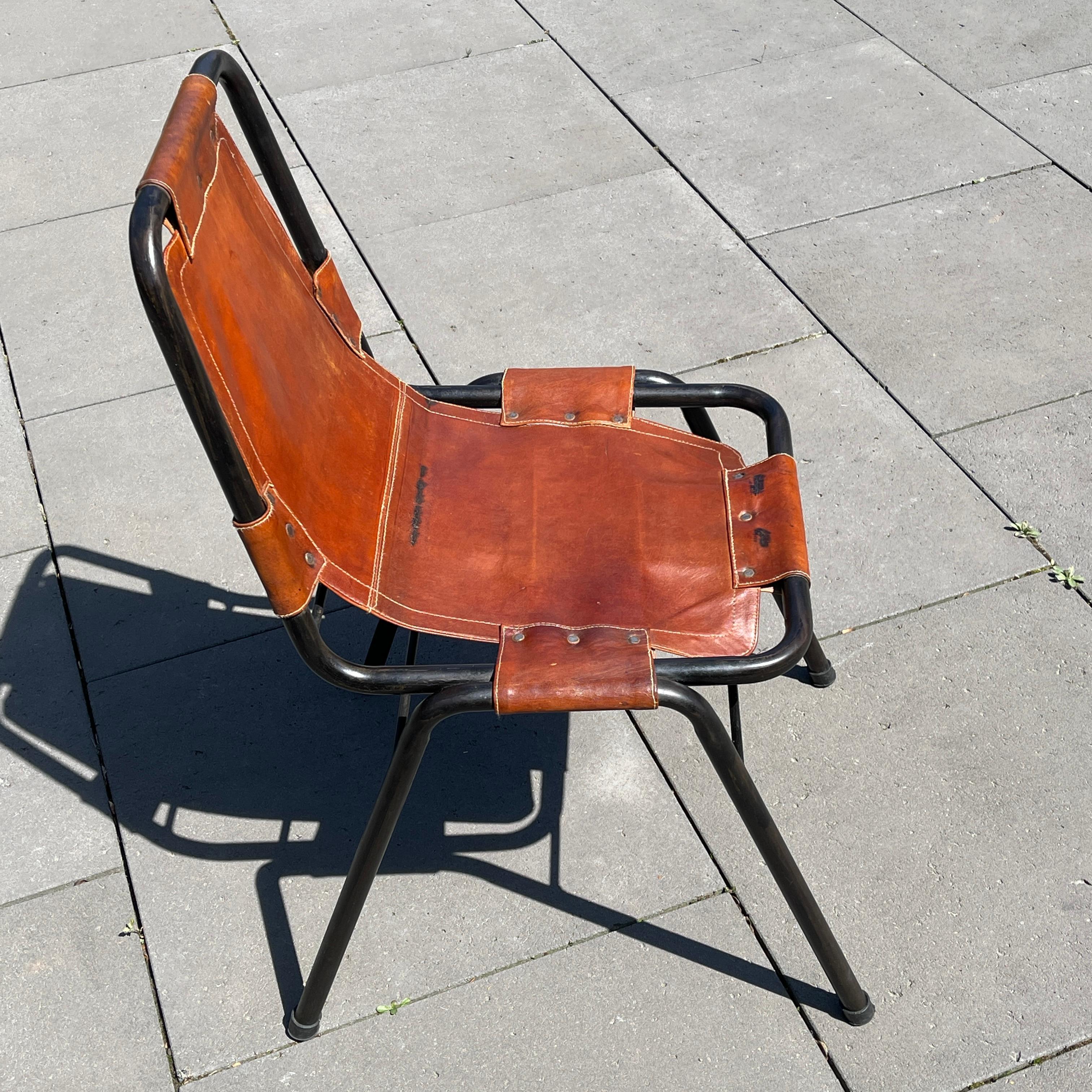 1 of 4 Les Arcs Chair by Dal Vera selected by Charlotte Perriand, 1960s For Sale 2