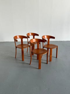 Mid Century Stackable Armchairs by Bruno Rey for Kusch & Co, 1990s Germany