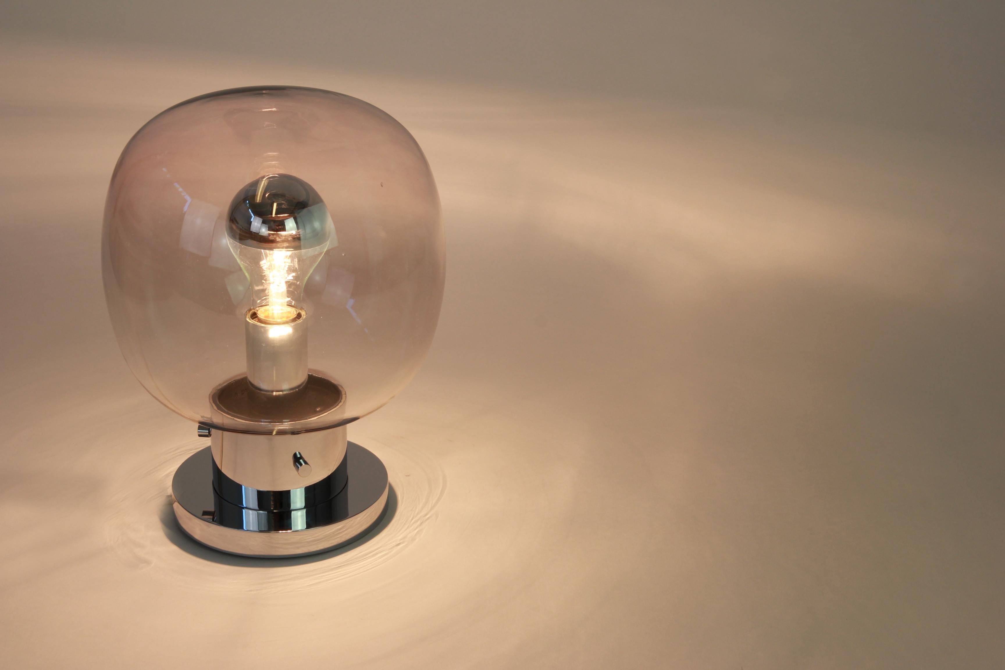 Mid-Century Modern 1 of 4 Midcentury Limburg Ceiling or Wall Lamp in Ball Shape, Germany, 1970s