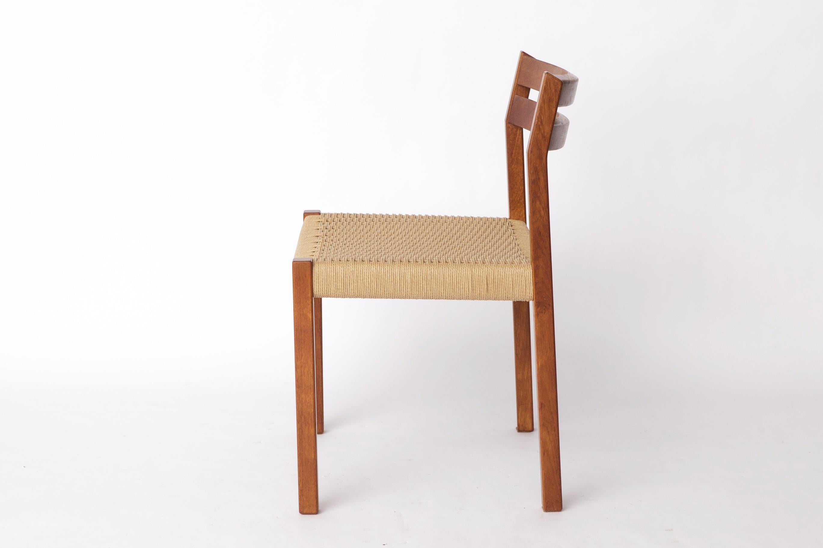 Lucidato 1 of 4 Niels O. Møller Model 404 Teak Dining Chair – Danish Mid-Century Design in vendita