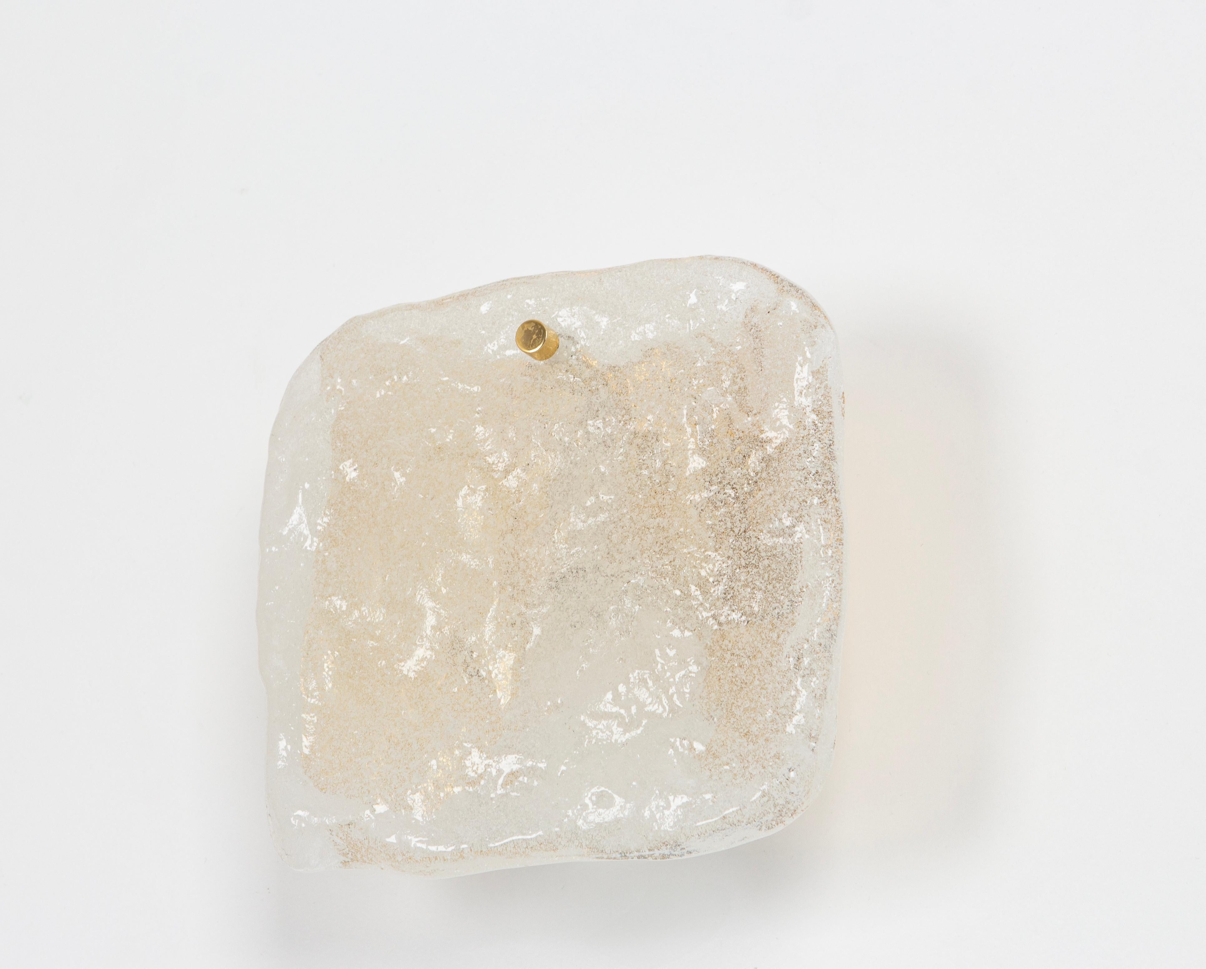 1 de 4 Petite Kalmar Wall Light Murano Glass by Kalmar, Alemania, 1970s en venta 1