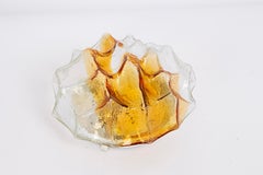 1 of 4 Petite Murano Flush Mount Fixture, Italy, 1970s