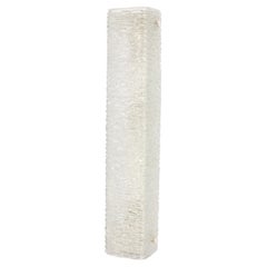 1 von 4 -Satz von 2 großen Wandleuchtern aus Murano-Eisglas von Kaiser, Deutschland, 1970er