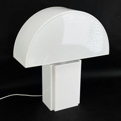 1 of 3 Table Lamp Harvey Guzzini Olympe Maxi Opale for Ed Italy, 1970s