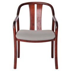 1 of 4 Vintage Armchair by Oswald Beck for Casala – 1980s German Design, Grey