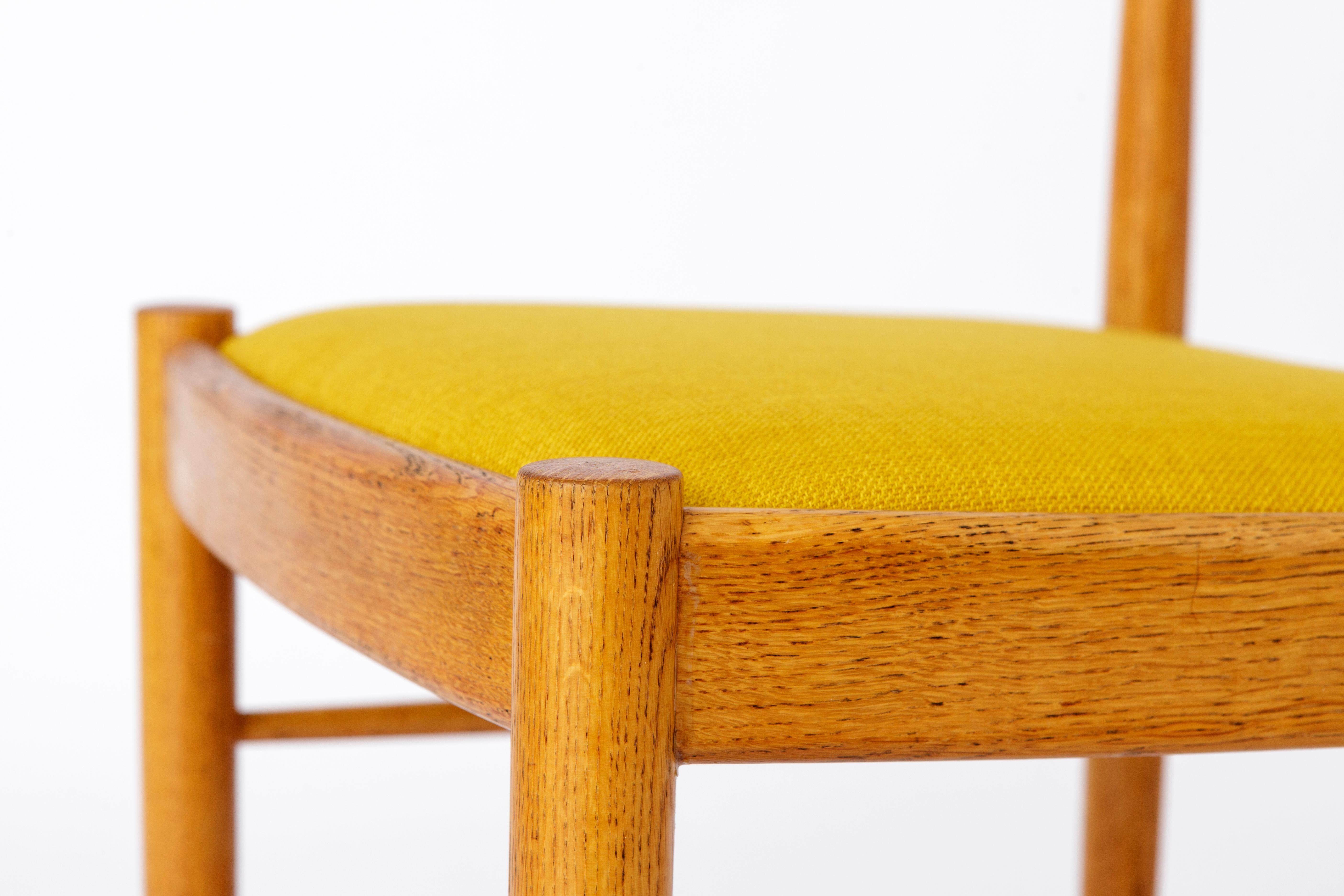 1 des 4 chaises Bramin danoises vintage en chêne des années 60 à 70 Bon état - En vente à Hannover, DE