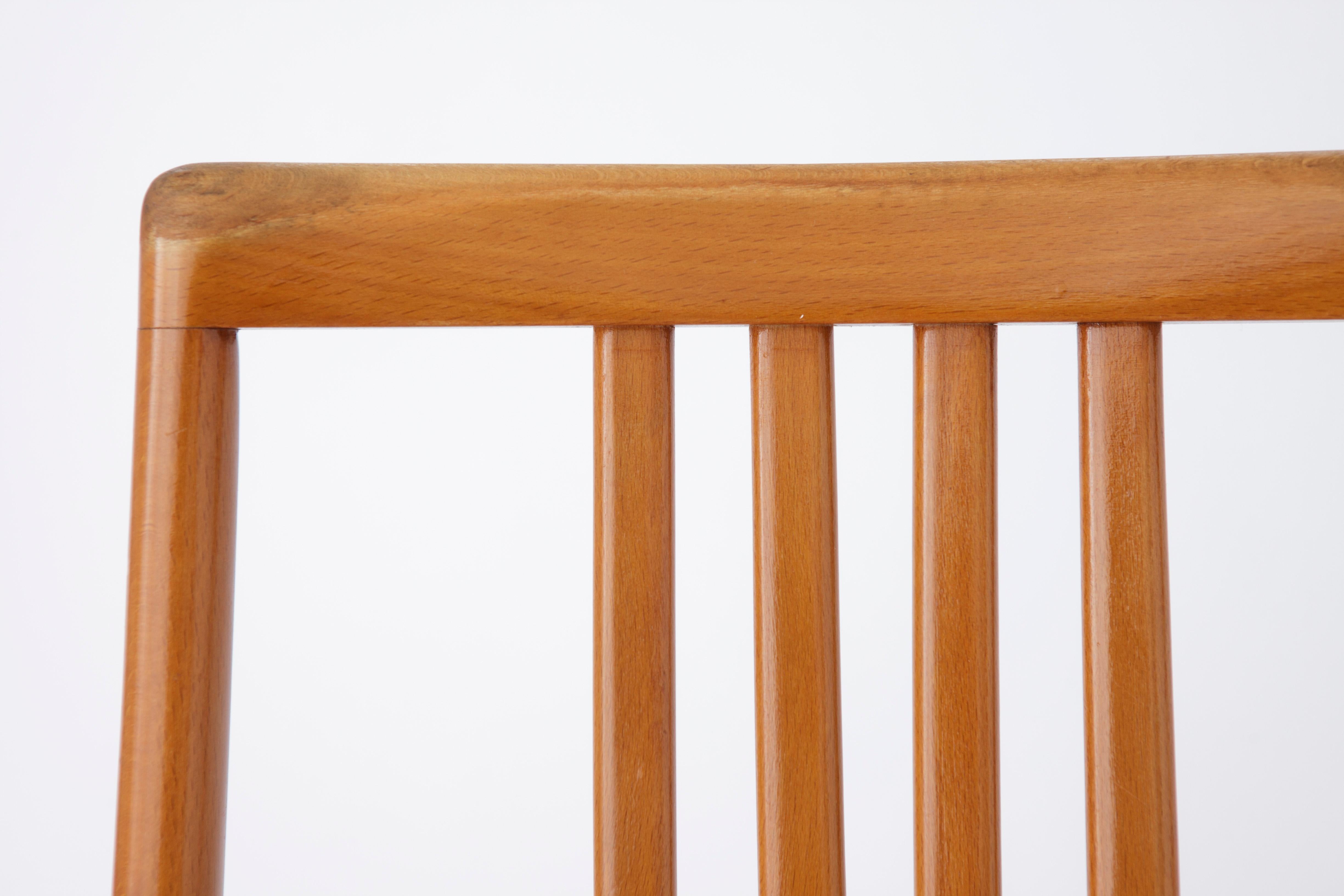 Late 20th Century 1 of 6 Vintage Chairs by Lübke, Germany 1970s