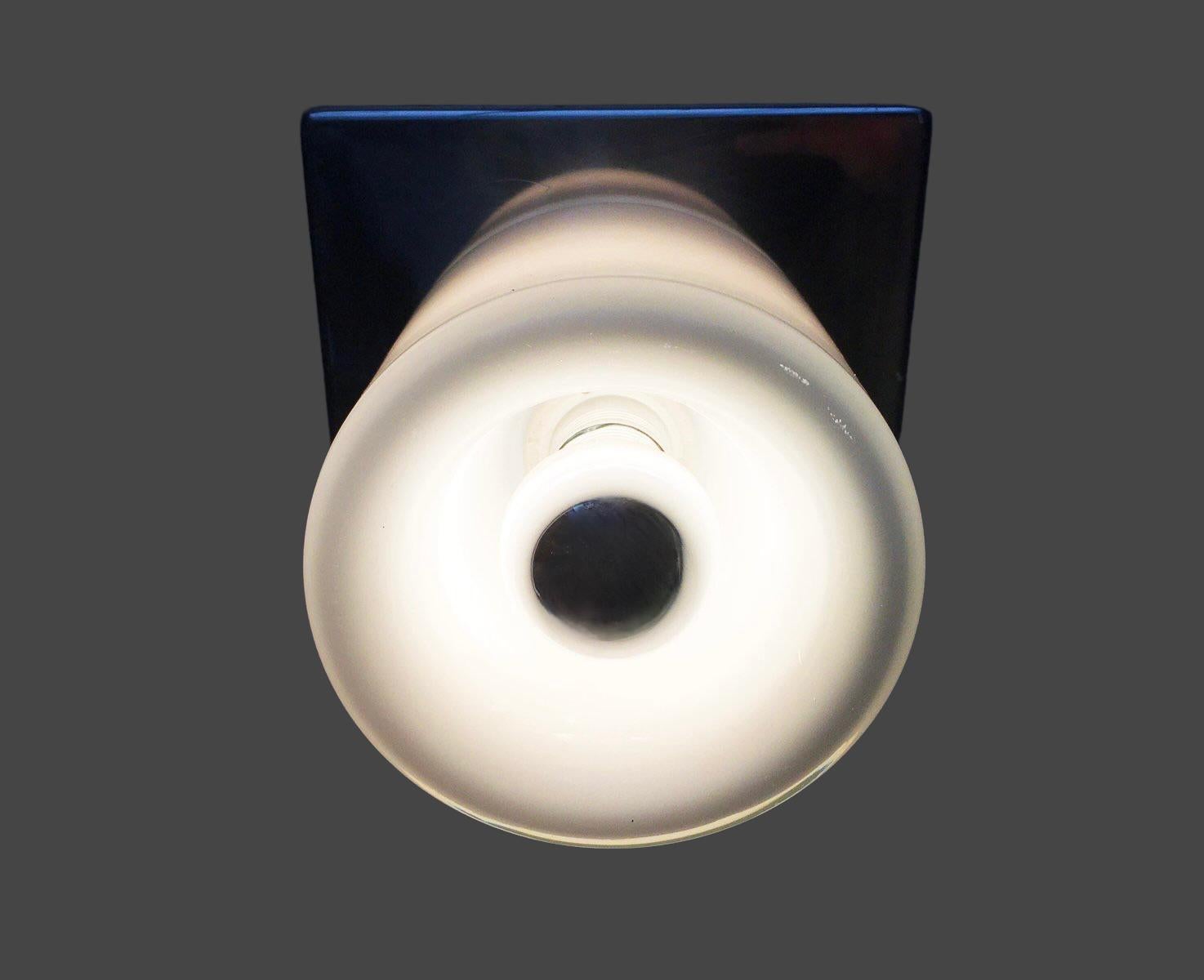 1 of 4 Vintage German Space Age Sconces or Flush Mount by Doria Leuchten, 1970s For Sale 7