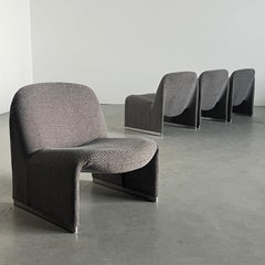 1 of 4 Vintage Gray ‘Alky’ Chairs by Giancarlo Piretti for Anonima Castelli, 70s