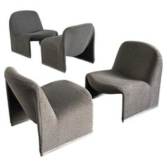 1 di 4 sedie 
Alky
 grigie vintage di Giancarlo Piretti per Anonima Castelli, anni 
70